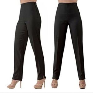 LAUREN VIDAL Paris Black Capsyl Miracle Pants Size T2 10/12